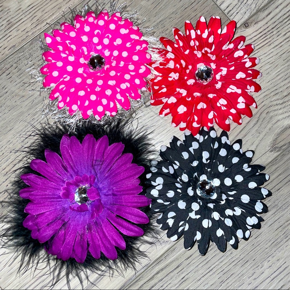 Child’s Flower Hair Ties